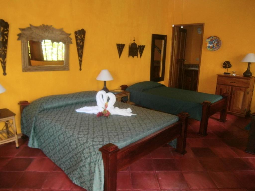 La Palapa Ecolodge Portalón Rum bild